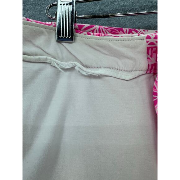 Lilly Pulitzer Colette Womens 8 Knit Skort New Blooms on the Block Pink Preppy - Picture 8 of 9